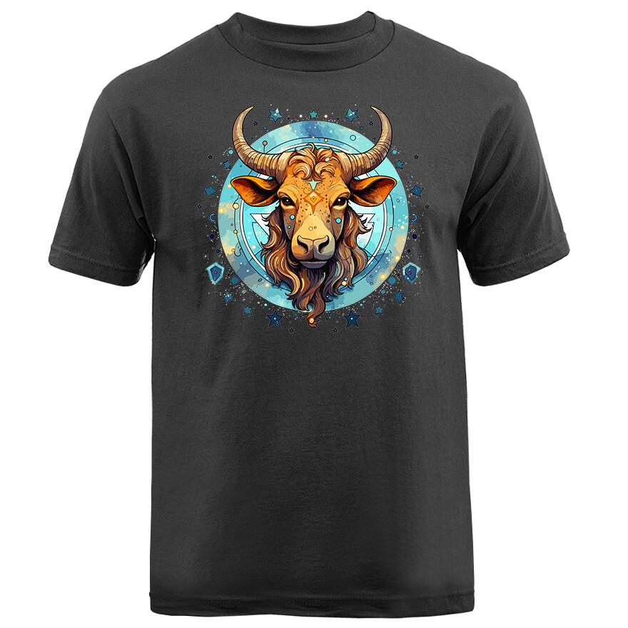 Телец Знак Зодиака Гороскоп Астрологический Графический Футболка Унисекс Футболка XXXXL