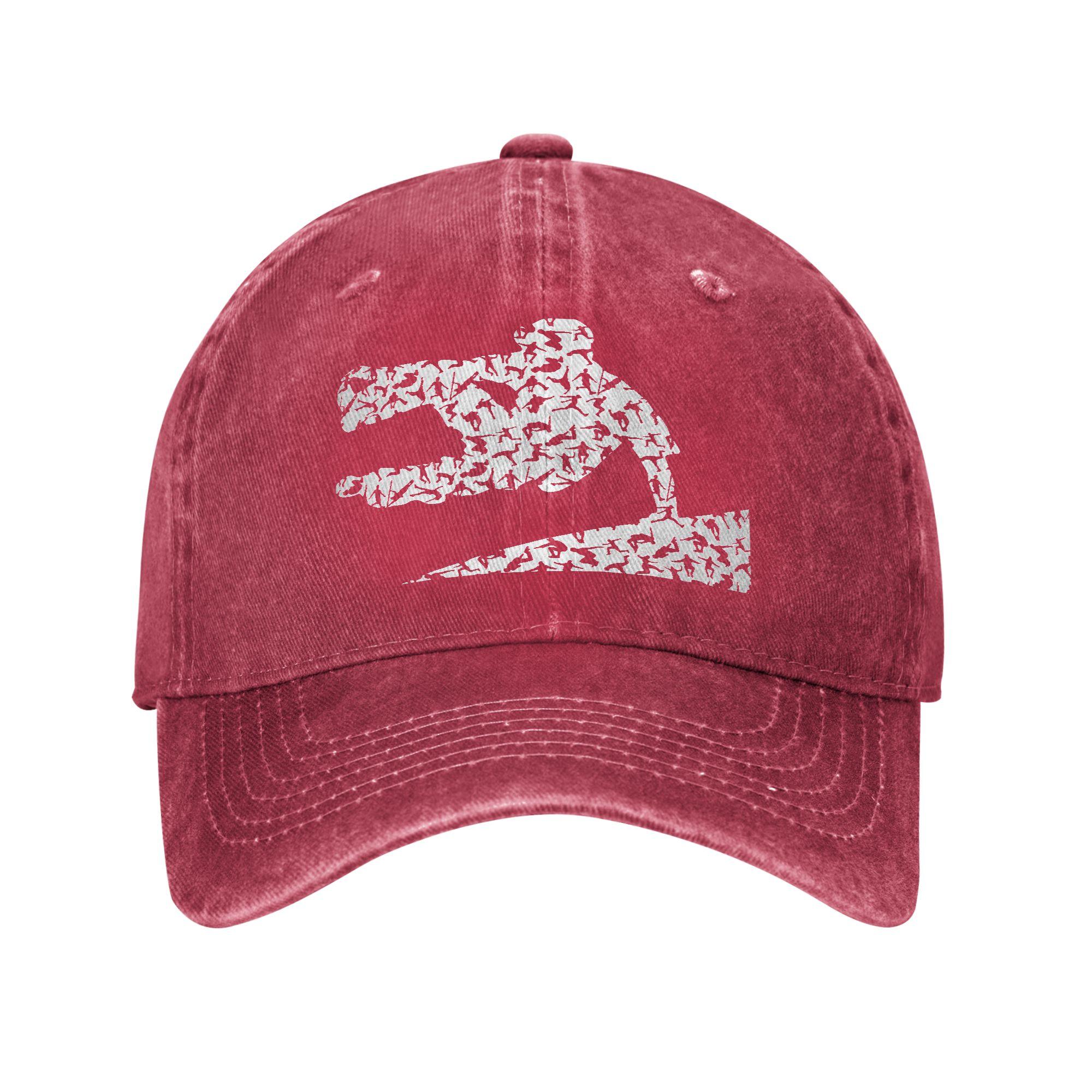 parkour Multicolor Hat Peaked Womens Cap Freerunning Cool Parkour Personalized Visor Protection Hats One Size