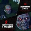 Halloween Decoration Zombie, LED Eyes, Howls and Crawls, Sound & Motion Sensor, Battery-operated, 159 Cm