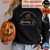 2026 European & American Autumn/Winter Halloween Print Round Neck Hoodie
