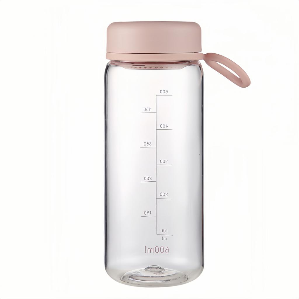 Sportwasserflasche aus Kunststoff, auslaufsicher, tragbarer Wasserbecher, einfache Flasche für Studenten, Kaffee-Tee-Tasse mit Tee-Ei, Sommer-Trinkgeschirr