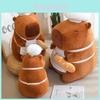 Adorable Chef Capybara Plush Toy Soft And Cuddly Water Pig Stuffed Animal Gift