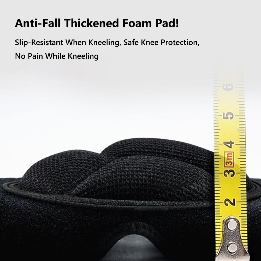 1PC Thickened Sports Knee Pads Sponge Anti-collision Turtle Shell Knee Pads Non-slip with Adjustable Straps Shock Absorbing Pads