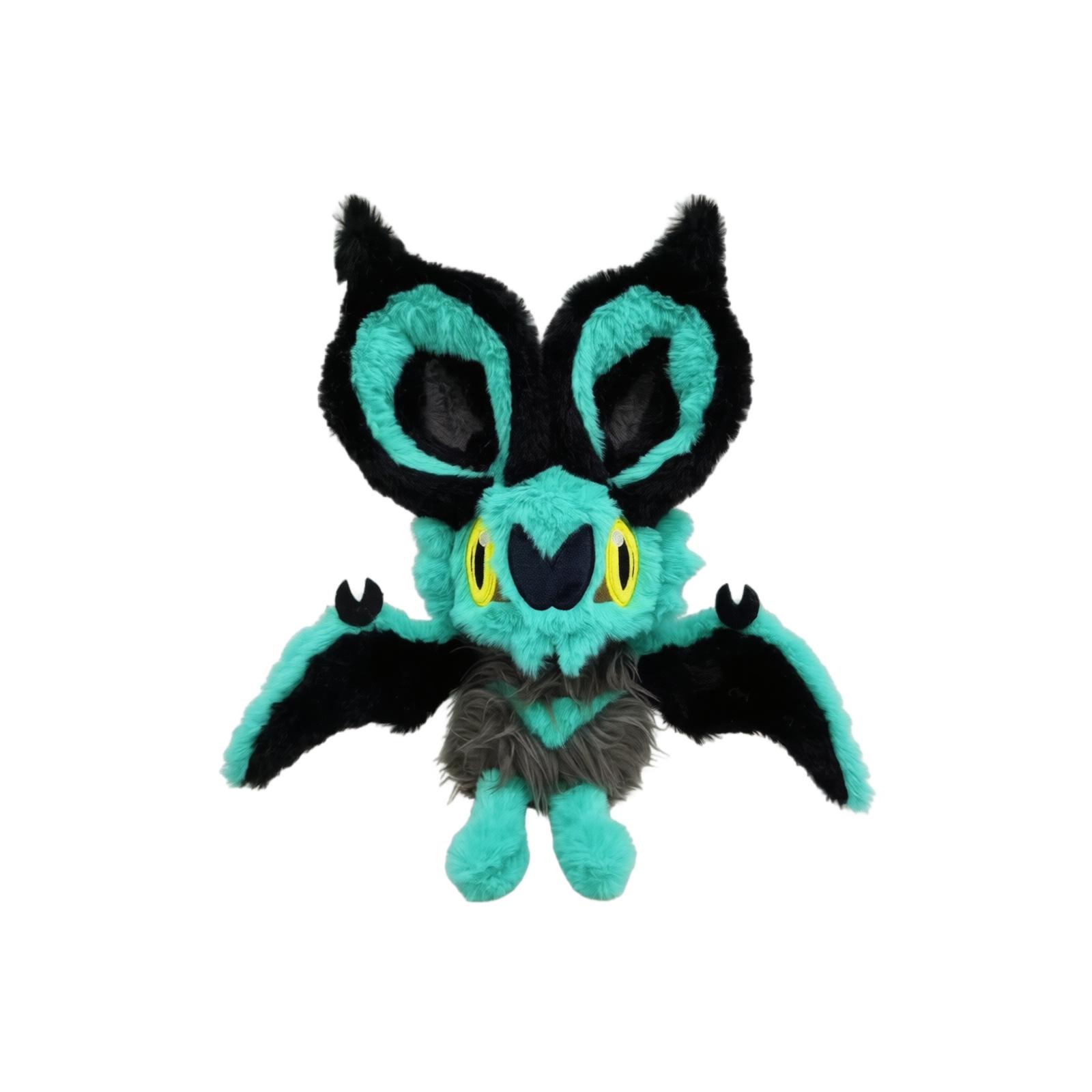 

Plush Stuffed Animal Soft Toy Bat Design with Large Ears and Wings for Home Decoration and Play Suitable for Kids and Adults Birthday Gift One Size
