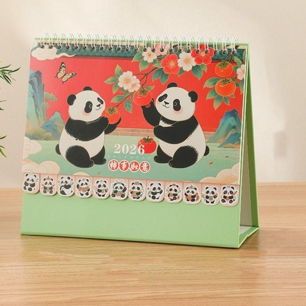 Chinese Style Horse Year Calendar Cartoon Monthly Planner Schedule Planner  Home Decoration
