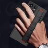 Alça de pulso à prova de choque caso duro para samsung galaxy s23 ultra s23 plus 5g caso com suporte capa para s23ultra s23plus pulseira casos