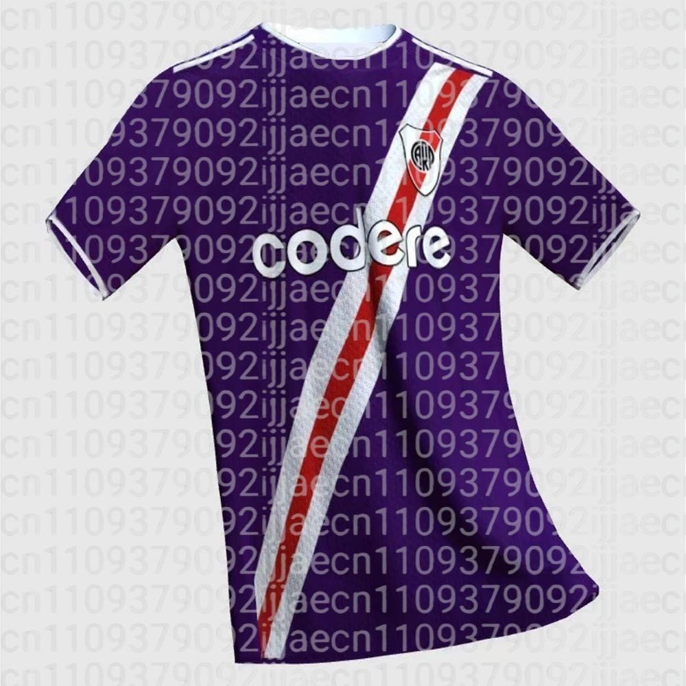 2026 Estate Nuovo Stile Squadra River Plate Terza Maglia da Calcio T-shirt Casual Sportive Top Magliette Moda T-shirt Abbinamento Familiare