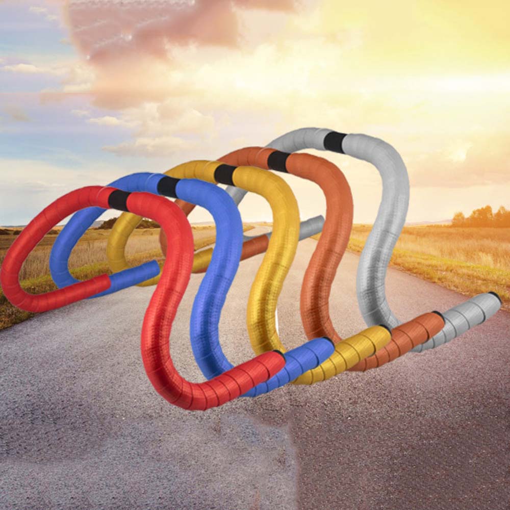 Anti-slip Handlebar Wrap Carbon Fibre Handle Belt Handlebar Tape Bike Straps Bicycle Grips Tapes