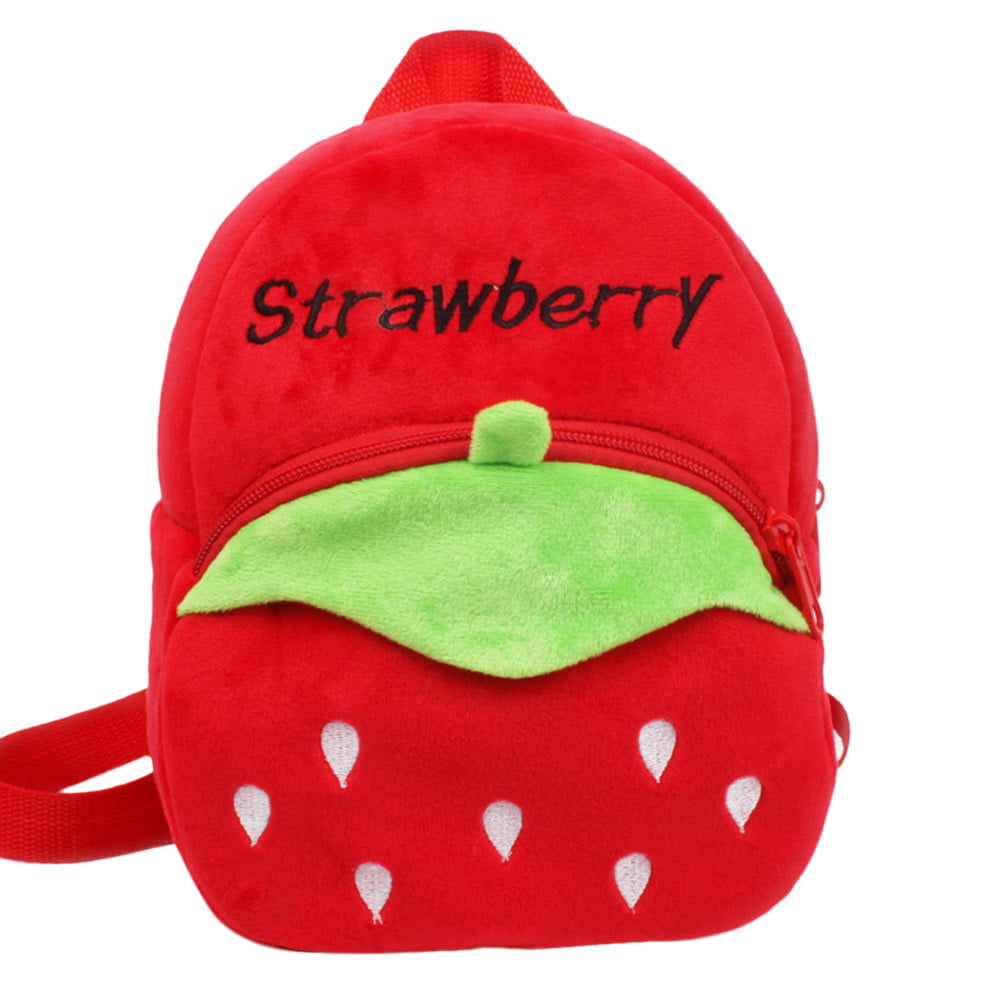 Cute Kids Toddler Backpack Plush Toy Backpack Snack Travel Bag Pre-School Bags for Girls Boys