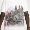 Nike T-shirt Unisex Manica Corta Versatile Moda Collaborazione Nocta Bianca