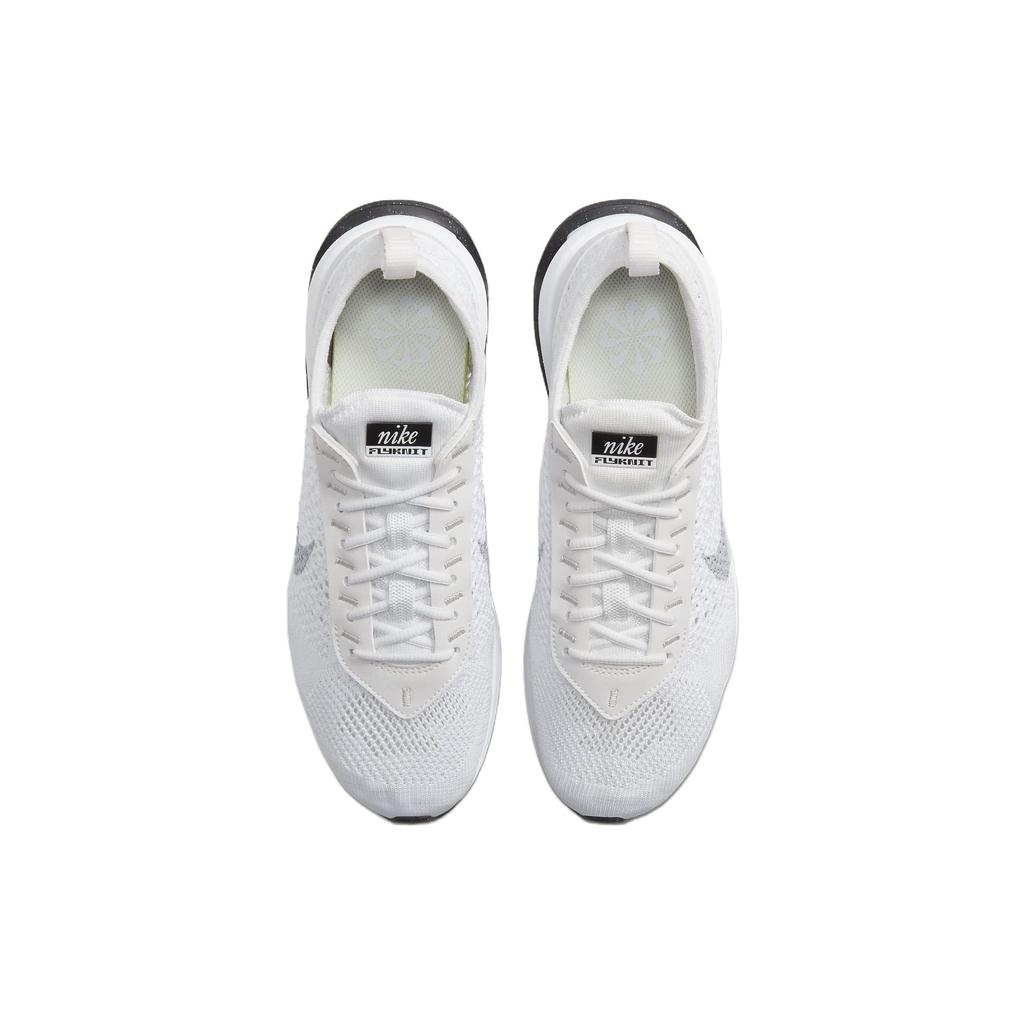 Nike Air Max Flyknit Racer Pure Platinum Women Sneakers White Platinum-Tint Black DM9073-100