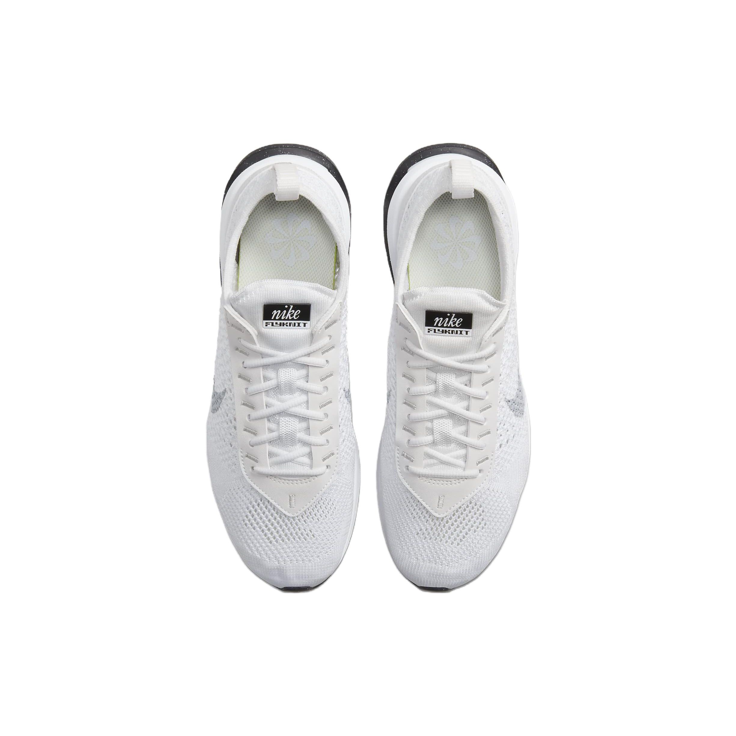 Женские кроссовки Nike Air Max Flyknit Racer Pure Platinum White Platinum Black — фото 4