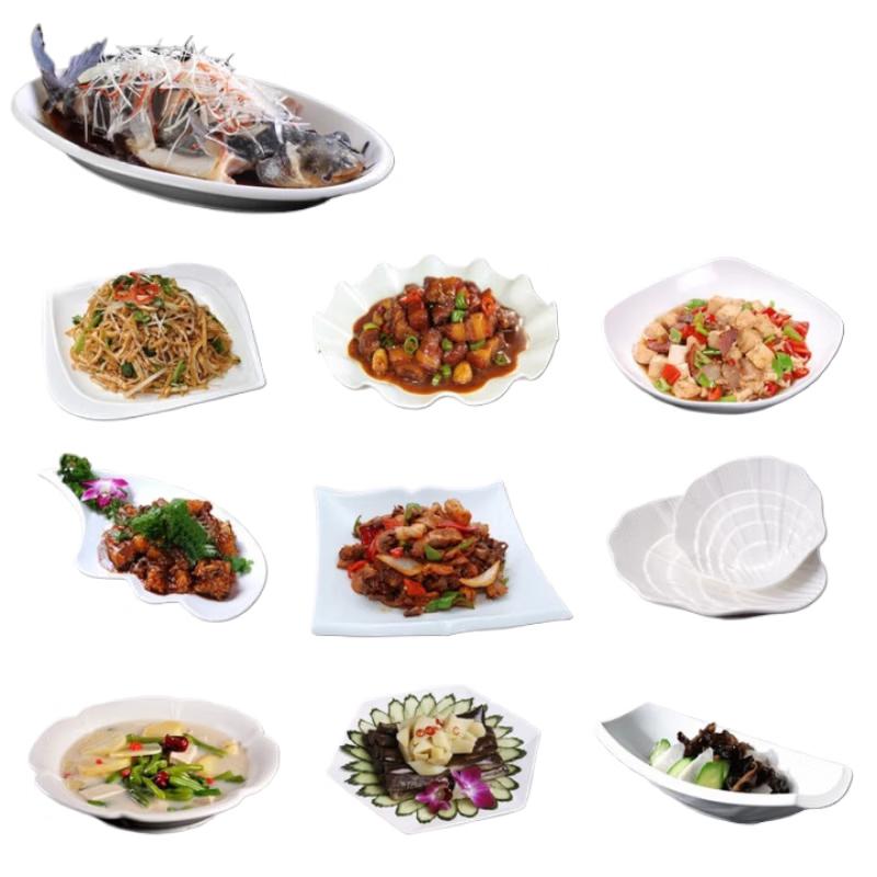 Creative White Ceramic Dish Set