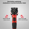 108VF 320Nm Electric Impact Wrench Guns High Torque Impact Wrench Cordless 12800Ah Li-ion 1/2 Batteries 1 Power Tool