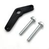 Lever Plate with Fasteners MachinedMetal Motorcycle Modification Bracket ReadytoInstall