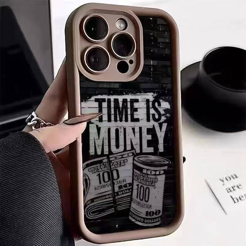 American Dollar Pattern Hard Phone Case Compatible For Multiple Apple Iphone Models
