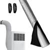 Air Conditioner Hose Insulation Sleeve for Exhaust Duct Protection with 2 Straps for Optimal Temperature Maintenance