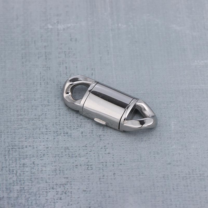 Edelstahl Cuban Link Kette Verschlüsse Schnalle Verbinder Für Hip Hop Kette Armband Halskette Schmuckherstellung Diy Zubehör