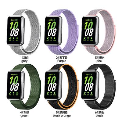 Nylon Loop Strap for Samsung Galaxy Fit 3 Smart Bracelet Wristband Replacement For Samsung Galaxy Fit 3 Band Accessories 2028