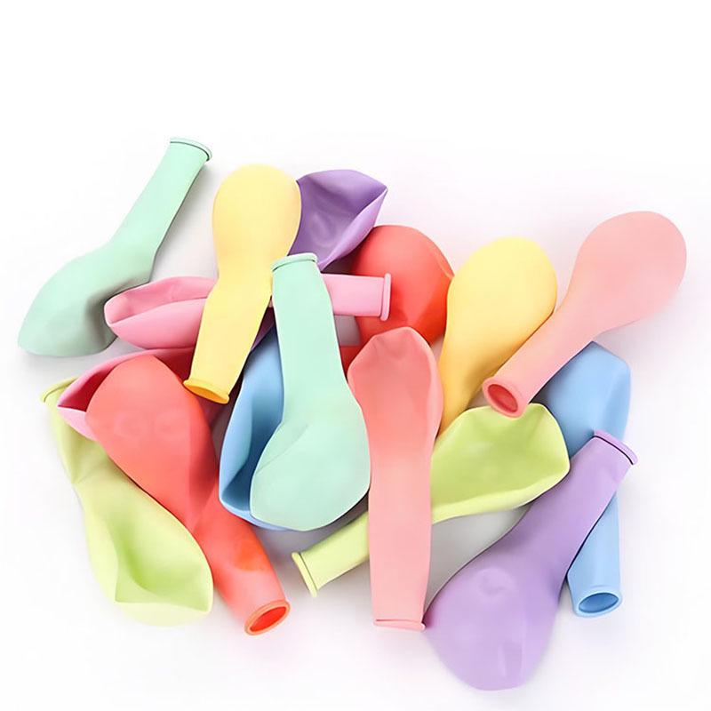10-12 Inch Thickened Macaron Latex Balloons for Weddings and Birthdays