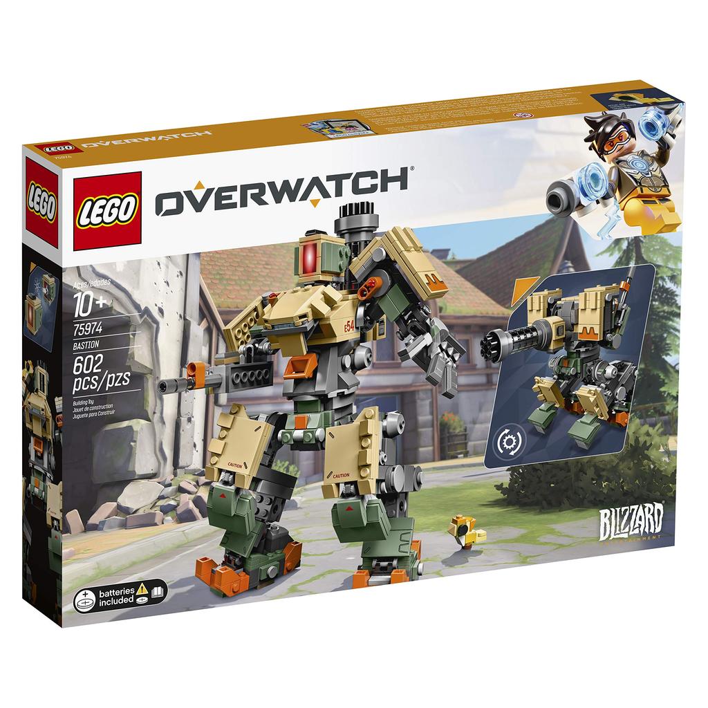 LEGO 6250958 Overwatch 75974 Bastion Building New 2019 Kit, (602 Pieces)