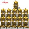MOC Creative Medieval Game Valley Kinghts Ailin Guard Figures Warrior Armored Soldiers Army Weapons Helmet Blocks Bricks Toys