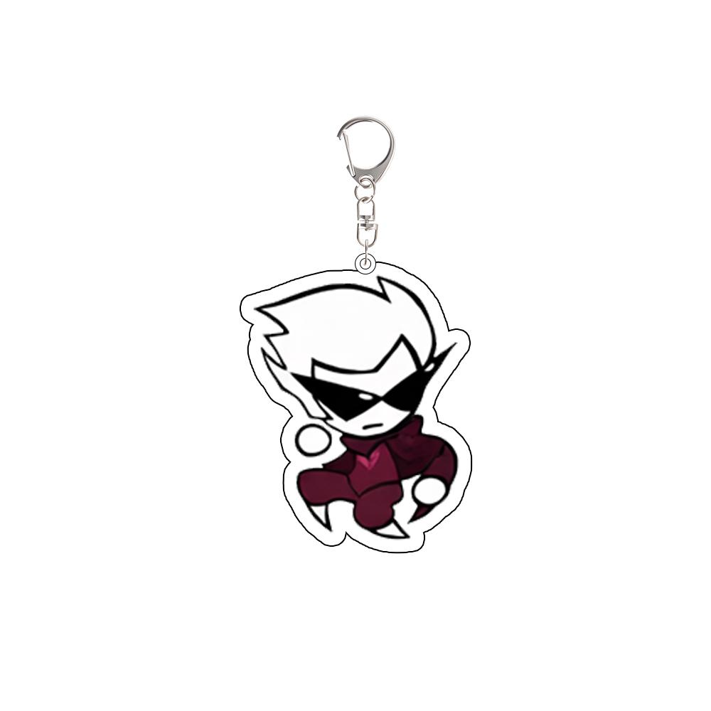 Game Roxy Lalonde Dirk Strider Jake English Jane Crocker Rose Lalonde Dave Strider Acrylic Keychain Backpack Accessories Gift