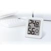 Shinwa Sokutei Digital Thermo-Hygrometer and Environmental Checker Mini, White, 73244