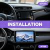 Car Radio Fascia Frame Installation Trim Fascia Panel for Honda Accord 2003-2007 7Inch