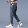 New Spring and Summer Men's Nine-point Pants Slim-fitting Thin-foot Pants Korean Version 9-point Jeans