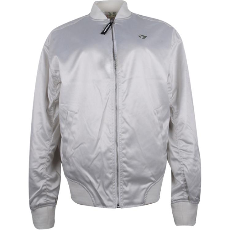 Converse Reversible Oversized MA 1 Bomber Jackets & Coats Women s Ecru 10006845-A03 XL