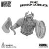 Green Stuff World Scale PRIMAL Collectibles Dwarf Broulam Axdelver 3D Printer Kit 1/12 GSWD-12678 (Human)