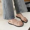 Flat Sandals Clip Toe Slides Slippers