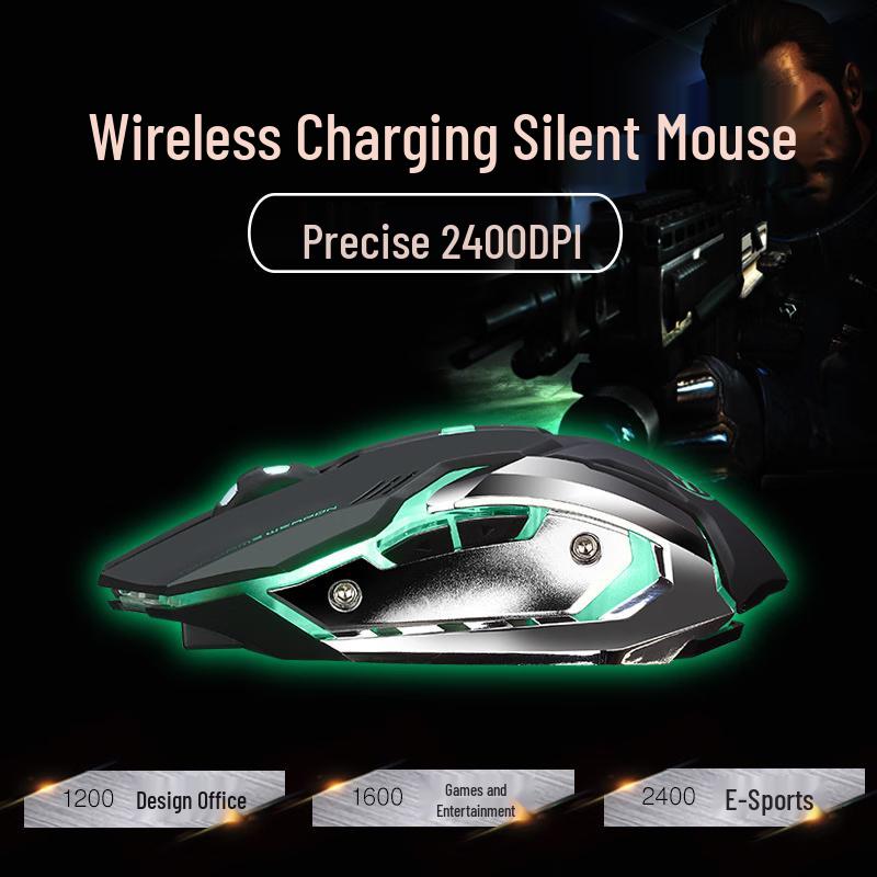 Fenghuolang Rechargeable Wireless Gaming Mouse