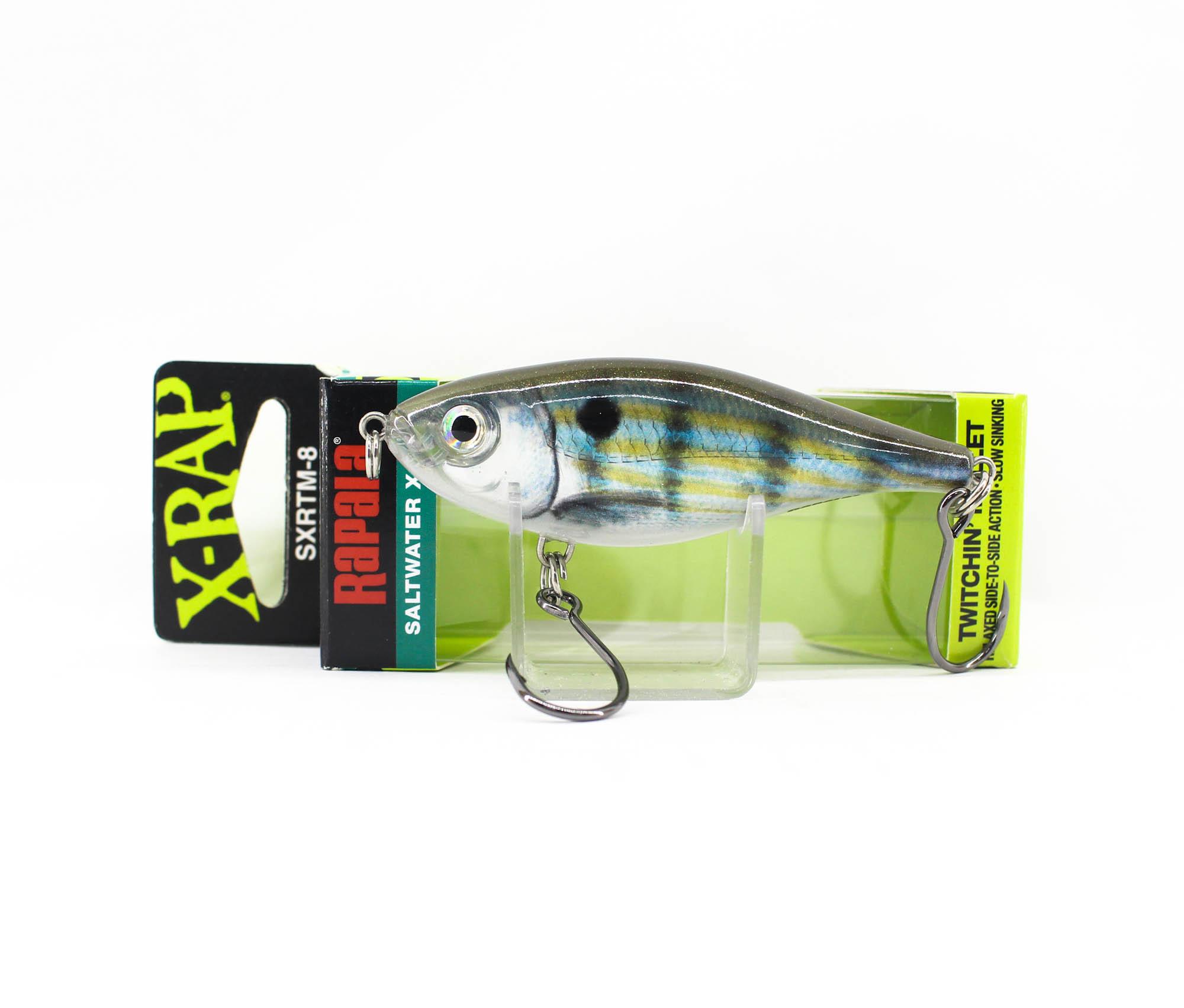 

Rapala Медленно тонущая приманка X-Rap Twitchin Mullet SXRTM08/PF (8253)