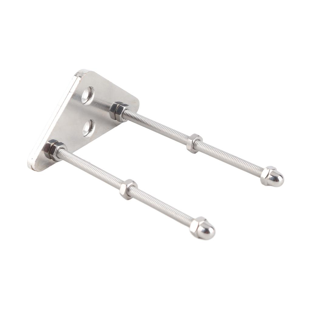 Skateboard Wall Mount Metal Silver Multifunctional Electric Scooter Display Storage Rack for