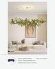 Modern Ginkgo Leaf Pendant Light for Living Room, Staircase, and Dining Area