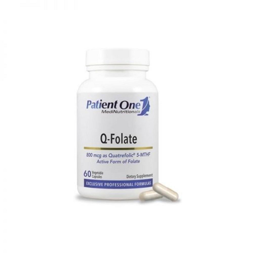 Quatrefolc Patient Won Q Folate 800 mcg 5 MTHF Folate 60 Capsules 1 pcs
