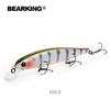 BEARKING 112mm 15g Good Model Fixed Weight System Fishing Lures Hard Bait Dive 1.5m Quality Wobblers Minnow