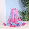 Summer Chiffon Scarves Women's Long Printed Scarves Versatile Decorative Thin Sun Protection Headscarves