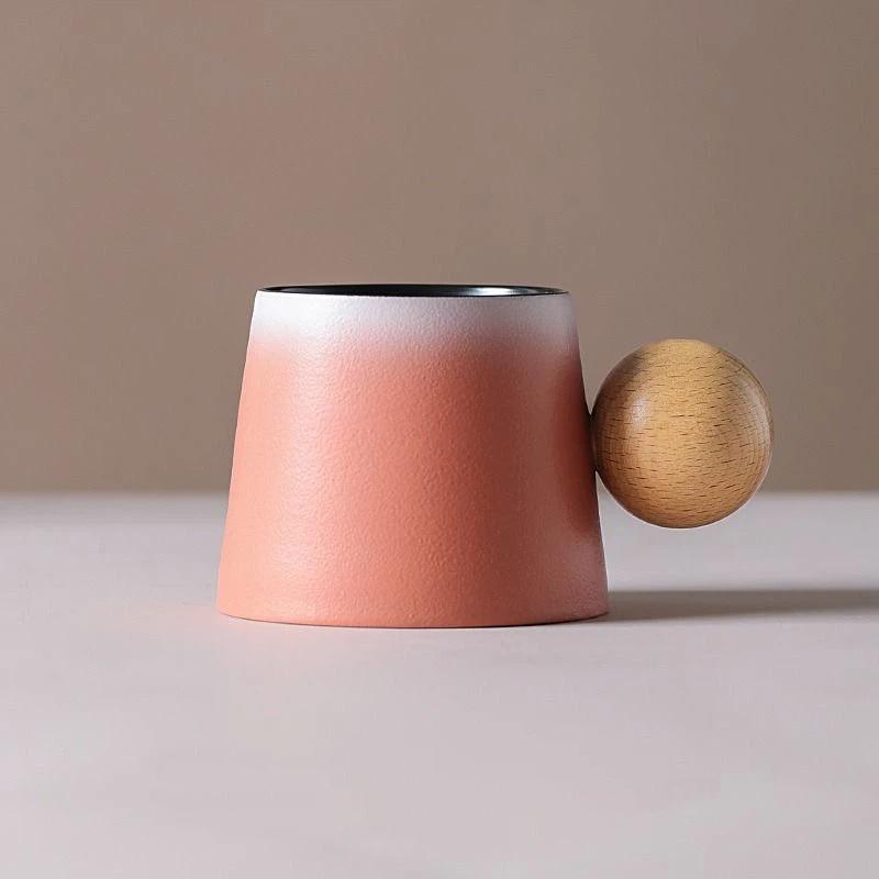 Japanese Style Vintage Ceramic Coffee Mug Set – Elegant Afternoon Tea Cups