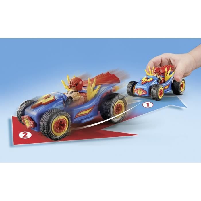 Playmobil 71632 Catcheur et Kart, Funstars, 39 pièces, dès 4 ans