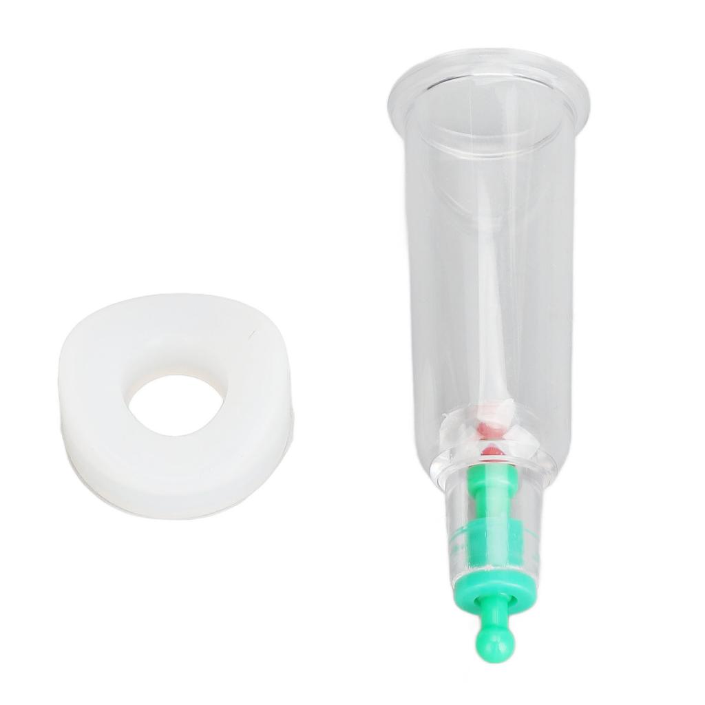 Finger Cupping Cup Vacuum Suction Finger Massage Health Thumb Cupping Cup with Curved Rubber Ring