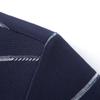 MONTAGUT Men's Soft Casual Striped Long Sleeve Polo Shirt