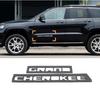 Abs 3D Car Rear Trunk Stickers Car Door Fender Badge For Grand Cherokee Word Letter Wrangler Car Styling Accessories