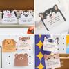 Hot Sale 240Sheets Large Capacity Adhesive Animal Shaped Memo Pads Cartoon Cute And Interesting Animal Shaped Sticky Notes