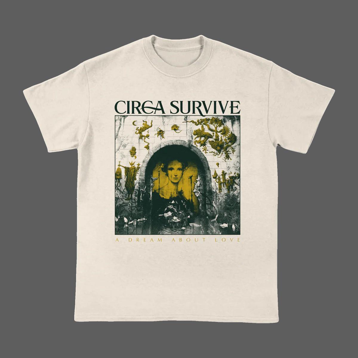 NEW Circa Survive Band Album Heavy Cotton White S-5XL T Shirt EN930 S