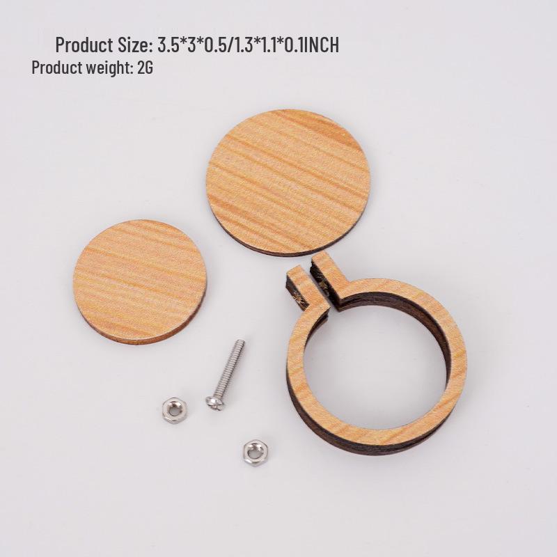 Wooden Mini Embroidery Hoop Frame for Jewelry & Cross Stitch