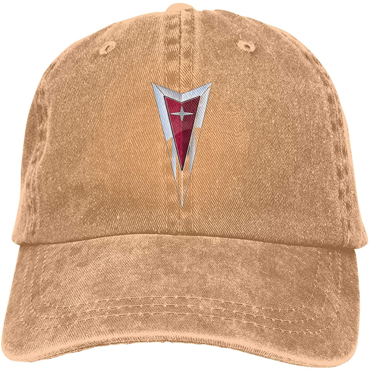 

Nyanhif Personalized Pontiac Auto Logo Fashion Hat Cap for Unisex Black One Size