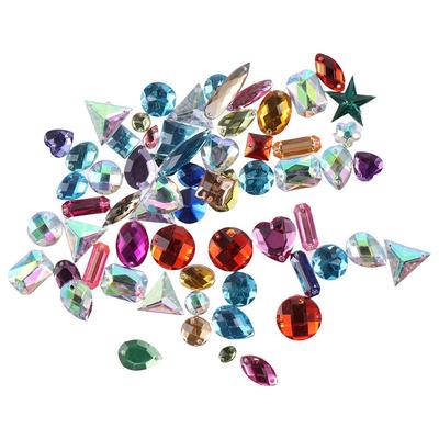 2 Holes Sewing Gems Acrylic Rhinestones 700 Pieces Sew On  Decorations